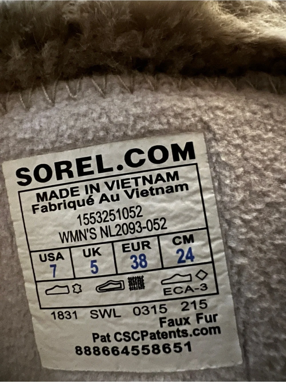 New SOREL Tivoli High II Suede Snow Boots - Charcoal Grey - Women's Size 7 NWOB